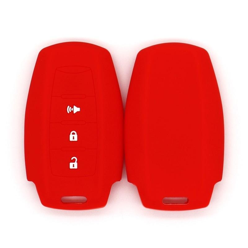 

Suitable for Great Wall Cannon King Kong Cannon Smart 3-button Silicone Key Protective Cover Multi-Color Ready in Stock красный