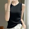 Navava Men Daily Rib Round Neck Sleeveless Knit Nk2954