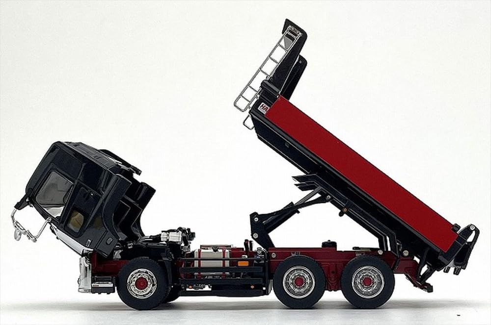Kyosho Original 1/43 UD TRUCKS QUON KYOKUTO Dump Truck (Black Metallic) Finished Product KS03940BK