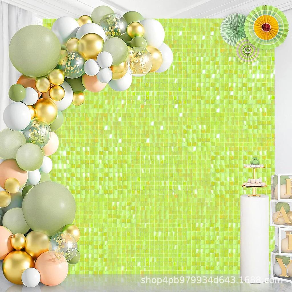 Fond de scène à paillettes vives transfrontalier pour fêtes et événements