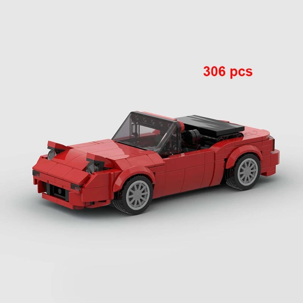 Moc Speed  Technical Car City Vehicle Racing Car Building Blocks Sports Car Garage Carro Rennau Voiture Creative Toys