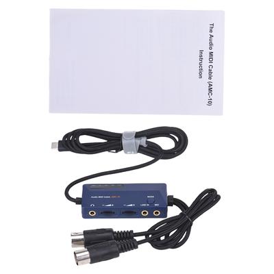 DOREMiDi MIDI To TypeC Interface MIDI Cable Adapter for Editing Recording Track Audio MIDI Cable