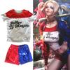 Atemberaubendes Halloween-Mädchenkostüm mit Suicide Squad Harley Quinn Design für Kinder