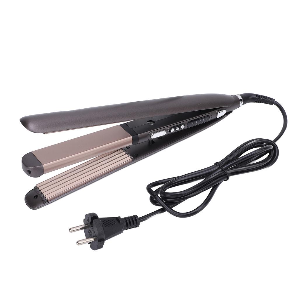 Hair Straightener Curler 2 in 1 Hair Straightening Curling Iron Multifunctional Temperature Control