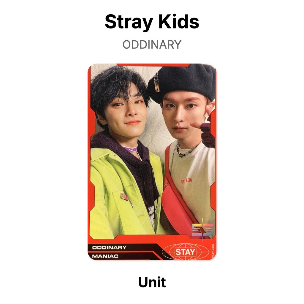 Stray Kids ODDINARY Official Photocard