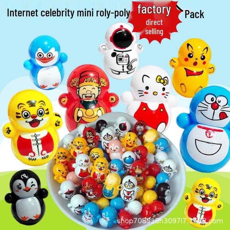 

Дораэмон Мини Синяя Мультяшная Игрушка: Милая детская неваляшка для исцеления и игры