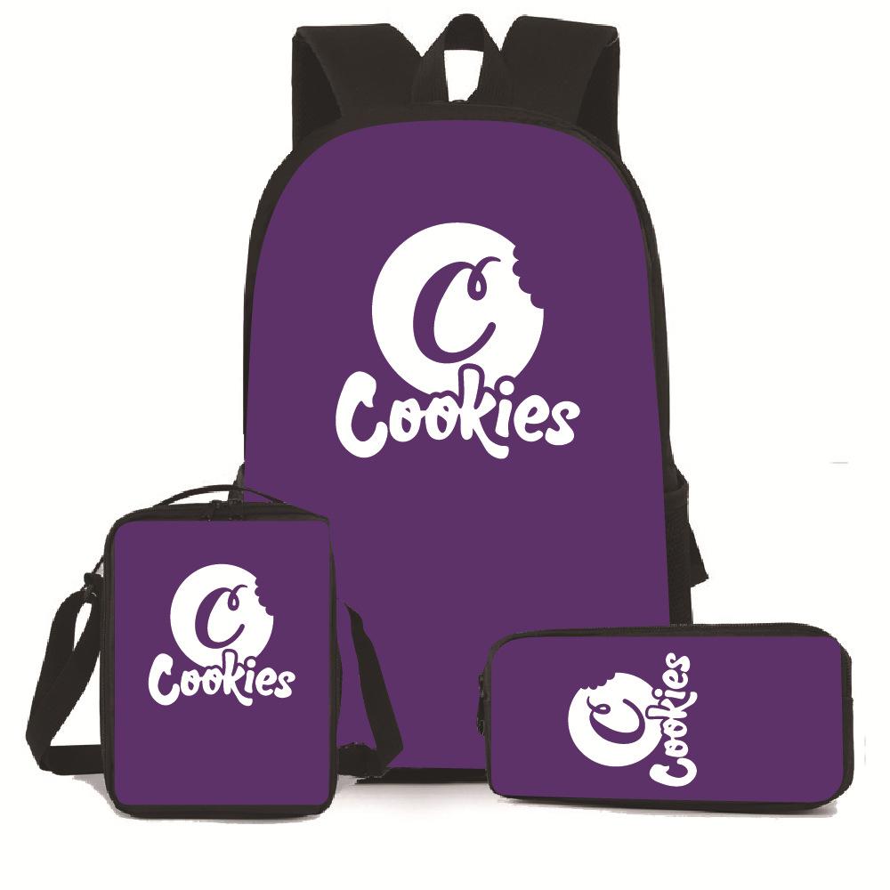 Cooking Peripheral Backpack Travel Bag Computer Bag Shoulder Bag Pencil Bag Backpack Set
