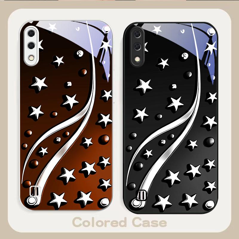 Deep Night with Stars For Samsung A01 A02 03 Core 04 05 06 10 12 13 14 5G 15 16 M02 12 Note 8 9 10 20 glass Ultra phone case