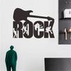 Self-adhesive Wall Sticker Minimalist Design PVC Music Guitar Wall Decal