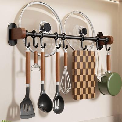 Kuchyňský závěsný regál na hrnce, pánve, víceúčelový věšák na kuchyňské náčiní