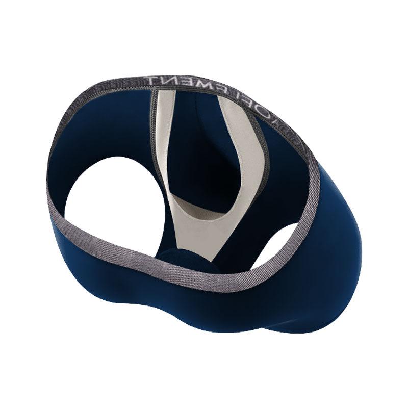 Men's Anti-Displacement U-Convex Varicocele Boxer Briefs with Scrotal Support Pouch