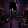Fashion Glow In The Dark Hosiery With Elastic Waistband Halloween Pantyhose Perfect For Evening Event And Daily Use