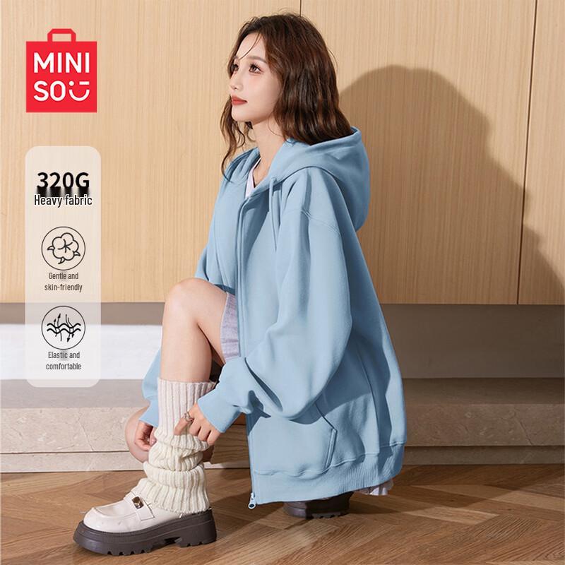 MINISO Women's Casual Hoodie Sweatshirt