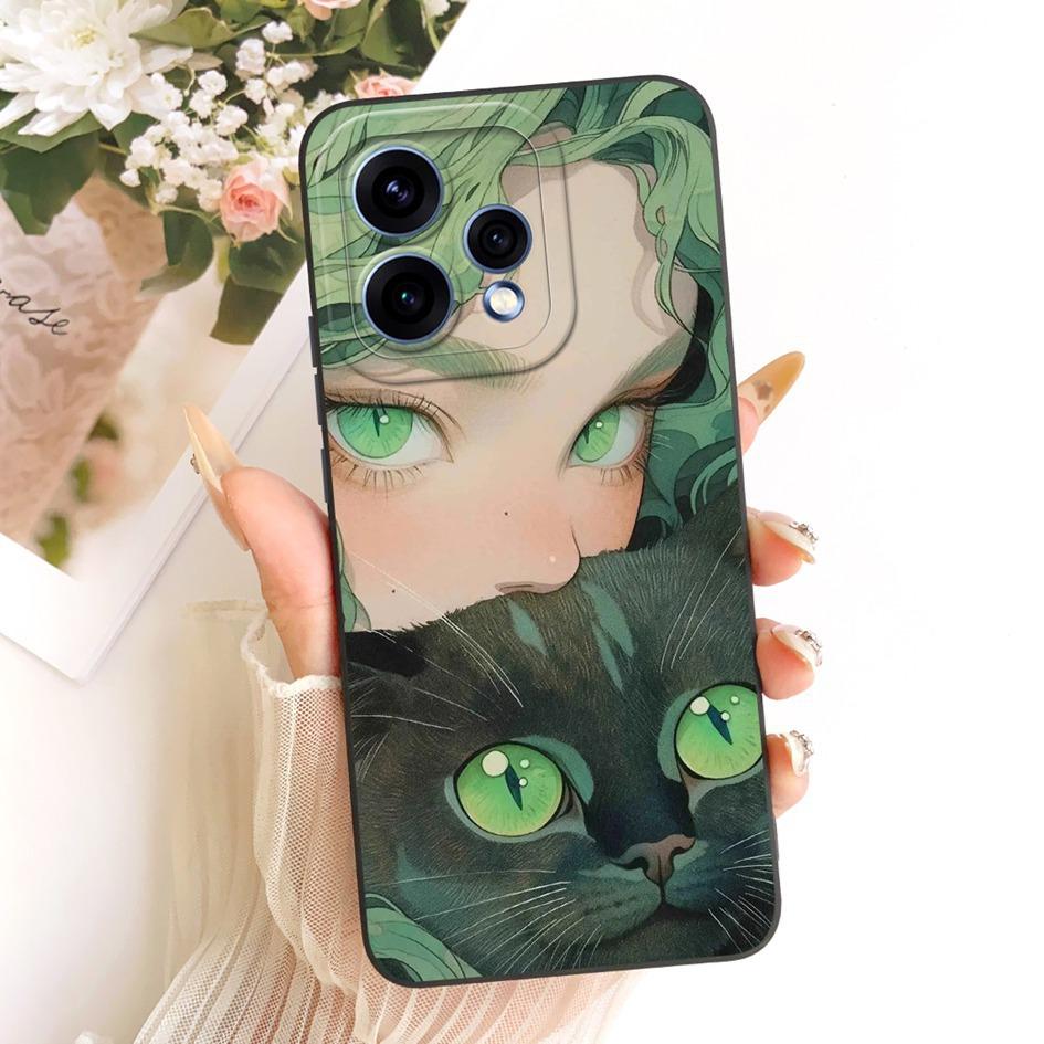 For OPPO Reno 15 5G Case Reno 15 Pro Cover CPH2813 CPH2825 New Stylish Flower Soft Silicone Phone Case For OPPO Reno15 15c Shell