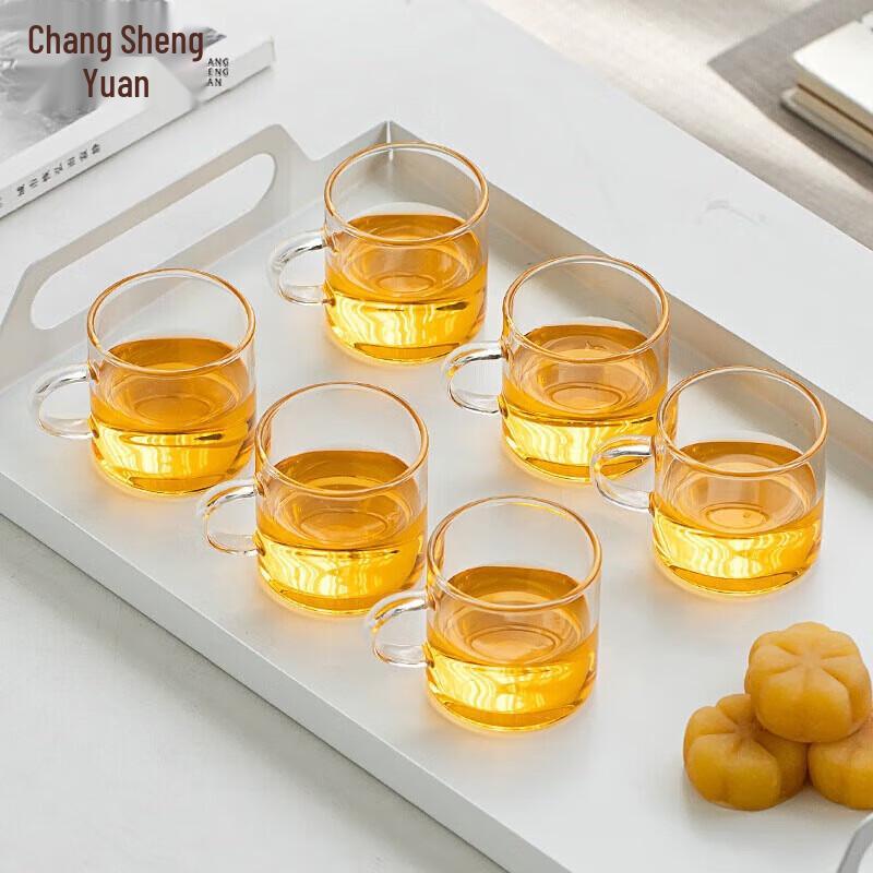 

CHANGSHEGNYUAN Heat-Resistant Glass Teacup Set
