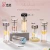 HEENOOR Double Wall Glass Tea Infuser Bottle