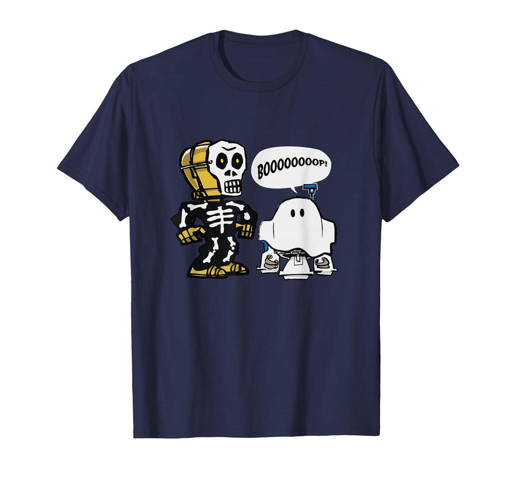 Star Wars C-3PO, R2-D2 Boop Halloween T-Shirt
