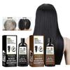 Herbal Hair Dye Shampoo for Grey Coverage - Natural & Fast-Acting Formula for UK Users