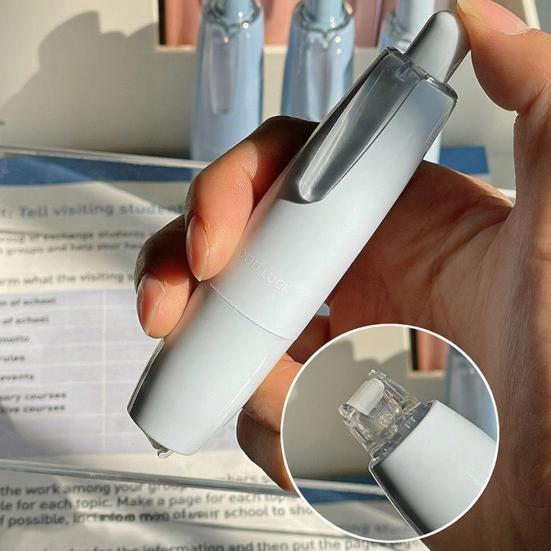 4Pcs Double Sided Application Adhesive Pens Instant Tape Pens Easy Bonding Glue Stick Roller Portable