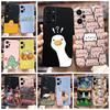 Voor Realme GT Neo2 Hoesje RMX3370 Schattig Mode Cartoon Cover Zacht TPU Telefoonhoesje Voor Realme GT Neo 3T Realme GT2 Neo2 Fundas Coque