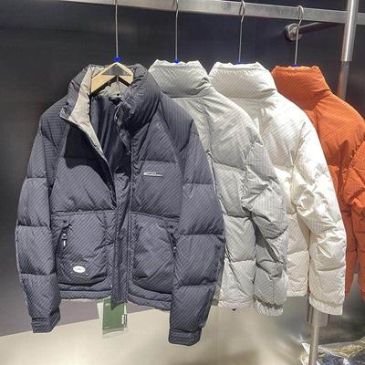 Foreign Trade Tail Goods Stand Collar Warm Thickened Down Jacket Men's Winter Short Fashion Brand All-Match Handsome Ruan Handsome Casual Outerwear