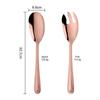Elegante Set di Posate in Acciaio Inossidabile per Cenare