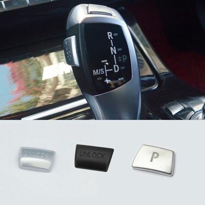 Car Gear Parking Unlock Button Sticker For BMW 1 2 3 4 5 6 7 X3 X4 X5 X6 Series F20 F22 F30 F34 F32 F10 F01 F07 F25 F26 F15 F16