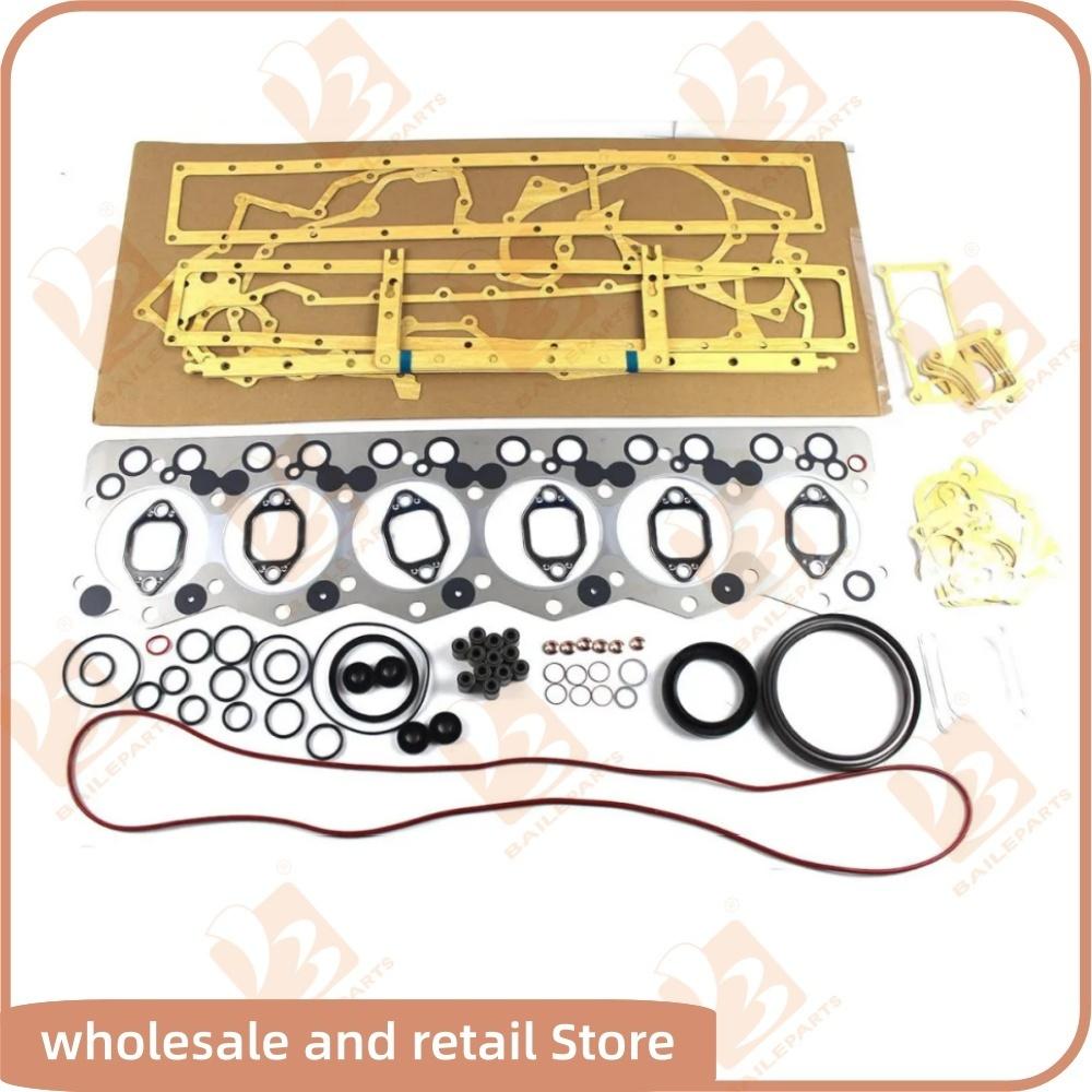 6D108 Full Gasket Set Kit For Komatsu With Cylinder Head Gasket Overhaul Rebuild Kit Engine Spare Parts