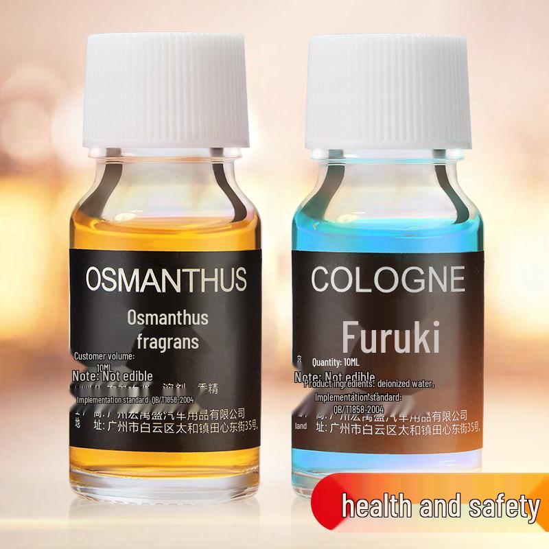 10ML Car Aromatherapy Refill: Creative Essential Oil Deodorant Ornament