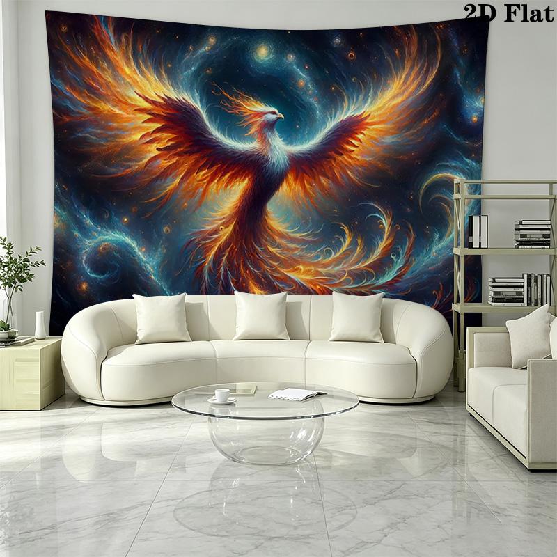 Cosmic Phoenix Pattern Home Decor Tapestry, Wall Hanging, Decorative RV Wall Cloth.MGT0918555
