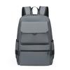 Schoolbag Men's Large Capacity Casual Computer Backpack Cover Tie Rod Going Out Travel Backpack Trend High School Student School Bag
