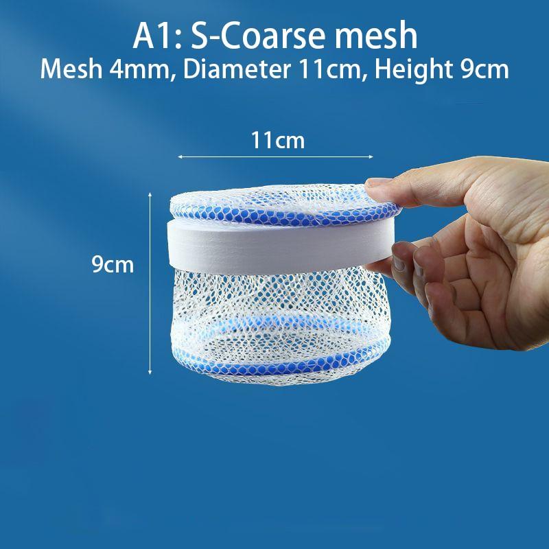 

5pcs/set Clamshell Floating Fish Net Ventilated Guppy Breeding Net Tank Isolation Box Portable Fish Net Breeding Fish Breeding 5pcs set
