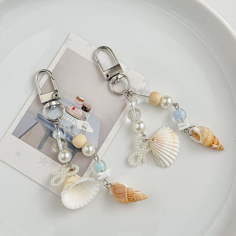 Yogodlns Beach Shell Mini Backpack Hanging Handbag Pendant Bag Pendant Bags Accessories
