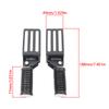 2Pcs Motorcycle Foot Pegs Foldable Metal Foot Pedal Universal Scooter Anti-Slip Footrests for Enhanced Riding Stability Comfort