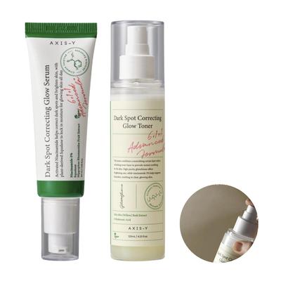 [AXIS-Y] Dark Spot Correcting Glow Serum 50ml + Toner 125ml Set