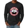 Men's Basic Round Neck Long Sleeve Bottoming Shirt Top