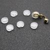 Earrings Screw Backs Anti-Pain Ear Clip Rubber Silicone Earring Back Stoppers for Stud Earrings Ear Plug Blocked Caps DIY Making