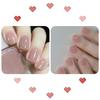 Wine Red Glitter Peel-Off Nail Polish - Long-Lasting Shiny Crystal Burst, 2026 New Internet Celebrity Favorite