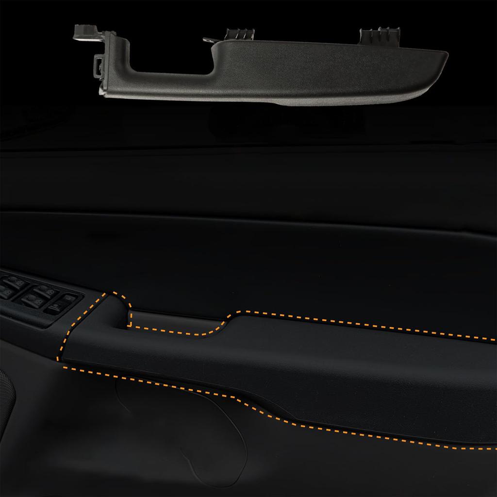 Replacement Left Front Door Armrest Handle Replaces 88981574 Ergonomic Designs Vehicle Door Handle ABS for Suburban