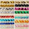 11 Meter Sequin Lace Trim Fabric Glitter Ribbon For Stage Performance Garments Hat Sewing Decor DIY Handmade Craft Accessories