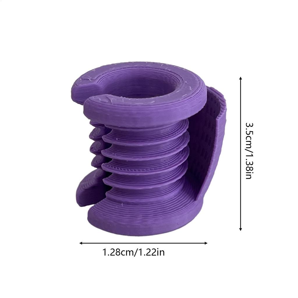 Crochet Finger Yarn Holder Knitting Thimble Tool Crochet Tension Ring for Women Men Hobbyists Artists Home Craft Room Apartment