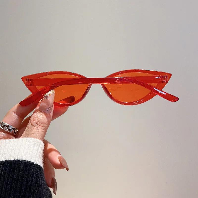 Vintage Small Frame Cat Eye Sunglasses Women For Men Trendy Sun Glasses Punk Luxury Brand Designer Retro Sexy Lady Shades Uv400