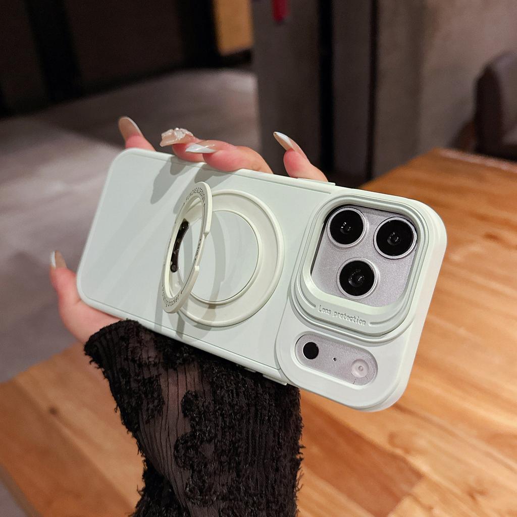 [360 rotating bracket case] Apple 17PRO magnetic mobile phone case popular iPhone17/18PRO case