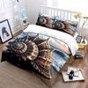 "Seashell Beach Decor Set" Soft Skin-Friendly Bedding Set Includes 1 Duvet Cover And 2 Pillowcase, Gift