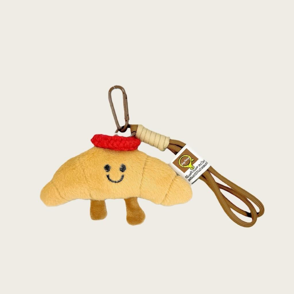 Animal Plush Hat Bag Charm With Cartoon Design For Streetwear Style