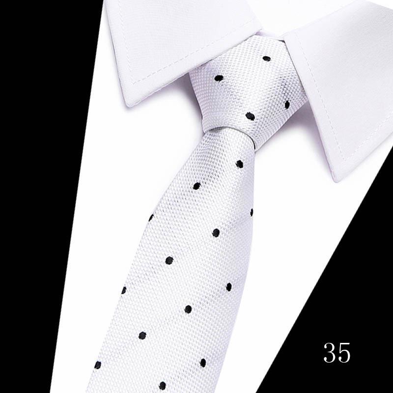 2025 Men's Formal 7.5cm Silk Polyester Tie
