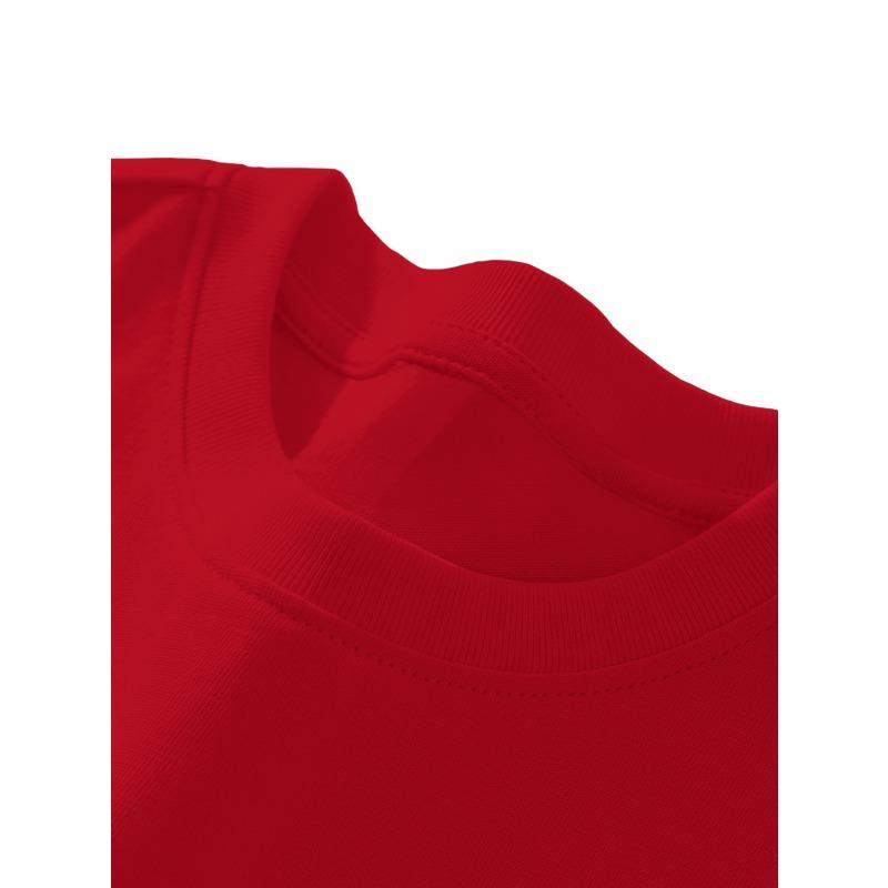 Kids Crewneck T-Shirt, Cartoon Capybara with Red Boxing Gloves Tai Chi Shorts Print