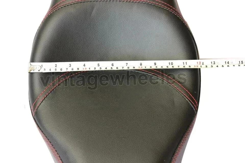 Fit For Royal Enfield Interceptor 650cc Custom Made Cushioned Dual Seat Black
