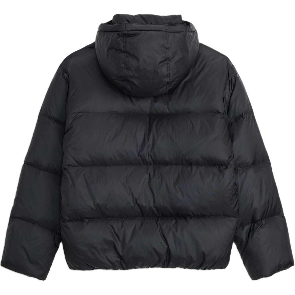 Vans Letter Hooded Long Sleeve Pocket Down Jacket Men Jackets VN000RVTBLK1