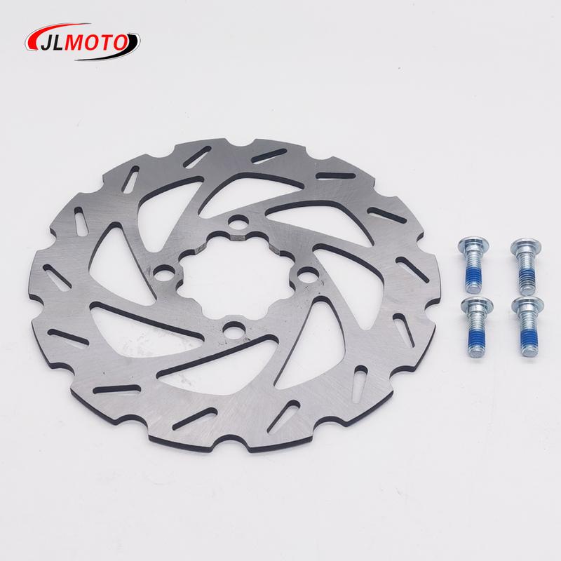 Rear Brake Rotor Disc & 4x Bolts For Yamaha Raptor ATV Quad Bike 700 700R YFM700 YFM700R 2006- 1S3-2582W-10-00